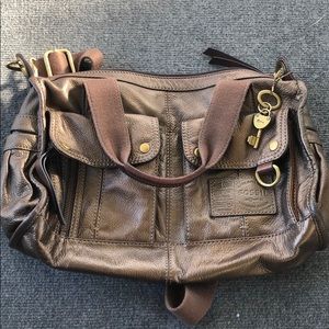 Fossil Satchel Purse Handbag